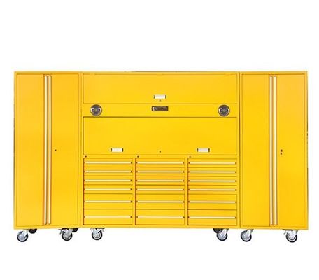 Mat de tiroir optionnel 72 pouces armoire à outils mobile avec 7 tiroirs et 258 stockage d'outils