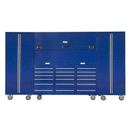 Mat de tiroir optionnel 72 pouces armoire à outils mobile avec 7 tiroirs et 258 stockage d'outils