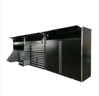 Armoire à rouleaux avec poignées en aluminium pour outils de garage